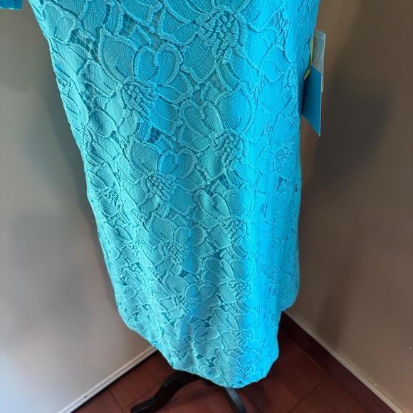 NWT CeCe by Cynthia Steffe Kayte lace overlay shift dress - Picture 4 of 10